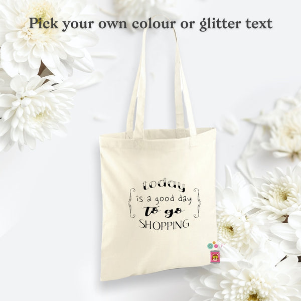 Today shopping together tote bag