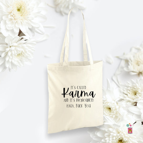 Karma tote bag