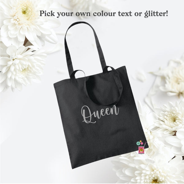 Queen tote bag